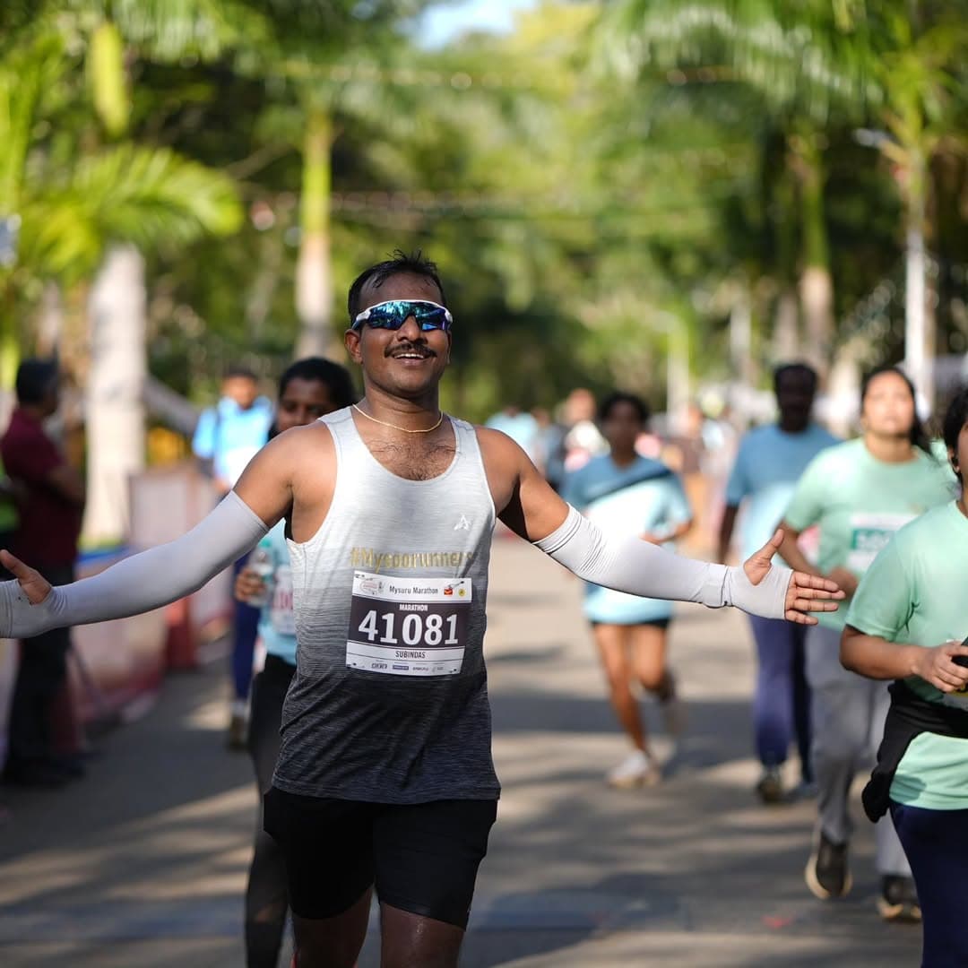 India Post Mysuru Marathon: - Full Marathon