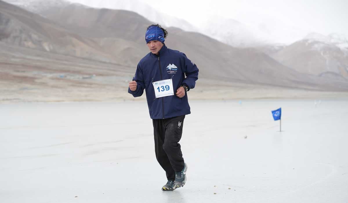 Pangong Frozen Lake Marathon - Half Marathon